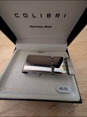 Stainless Steel Polished Silver Money Clip